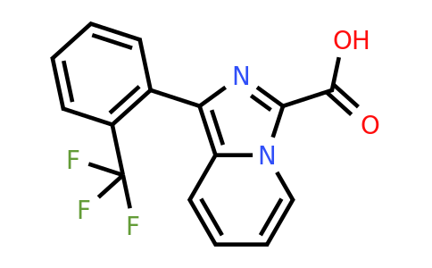 CAS 2059993-43-8 | 1-[2-(Trifluoromethyl)phenyl]imidazo[1,5-a]pyridine-3-carboxylic acid
