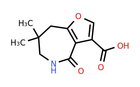 CAS 2060000-52-2 | 7,7-Dimethyl-4-oxo-4H,5H,6H,7H,8H-furo[3,2-c]azepine-3-carboxylic acid