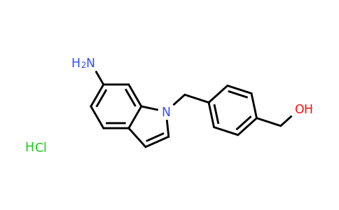 CAS 2060000-63-5 | {4-[(6-amino-1H-indol-1-yl)methyl]phenyl}methanol hydrochloride