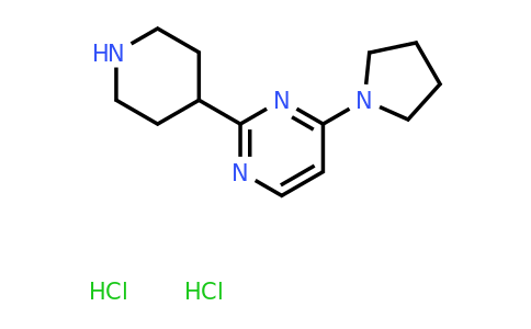 CAS 2060007-51-2 | 2-(Piperidin-4-yl)-4-(pyrrolidin-1-yl)pyrimidine dihydrochloride
