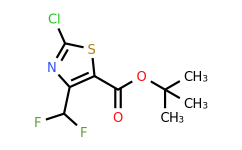 CAS 2060024-91-9 | tert-Butyl 2-chloro-4-(difluoromethyl)-1,3-thiazole-5-carboxylate