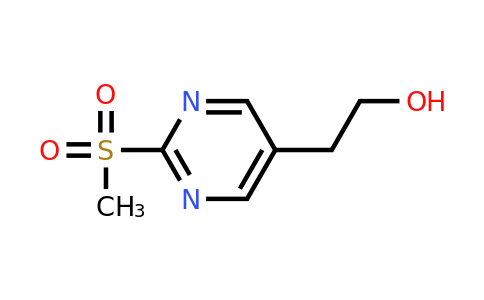 CAS 2060029-79-8 | 2-(2-Methanesulfonylpyrimidin-5-yl)ethan-1-ol