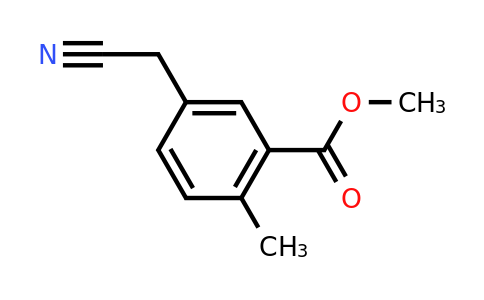 CAS 2060030-00-2 | Methyl 5-(cyanomethyl)-2-methylbenzoate