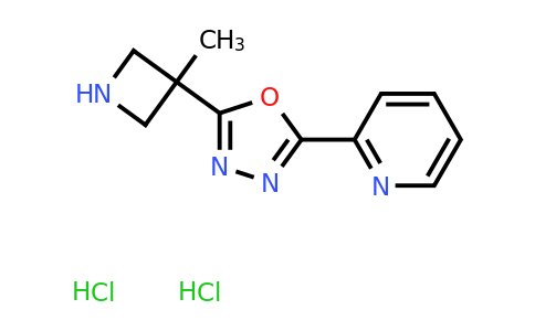 CAS 2060030-45-5 | 2-[5-(3-Methylazetidin-3-yl)-1,3,4-oxadiazol-2-yl]pyridine dihydrochloride