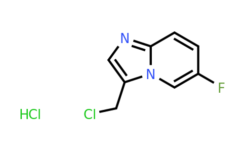 CAS 2060032-25-7 | 3-(Chloromethyl)-6-fluoroimidazo[1,2-a]pyridine hydrochloride