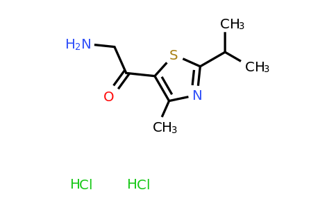 CAS 2060033-37-4 | 2-Amino-1-[4-methyl-2-(propan-2-yl)-1,3-thiazol-5-yl]ethan-1-one dihydrochloride