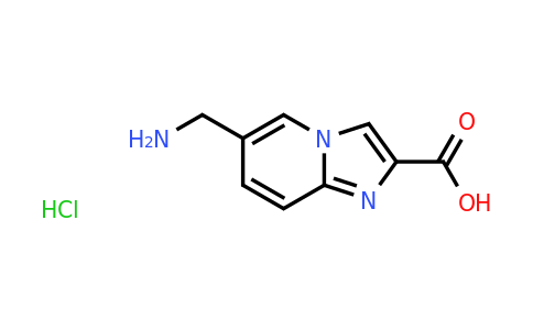 CAS 2060033-57-8 | 6-(Aminomethyl)imidazo[1,2-a]pyridine-2-carboxylic acid hydrochloride