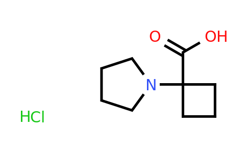 CAS 2060033-65-8 | 1-(Pyrrolidin-1-yl)cyclobutane-1-carboxylic acid hydrochloride