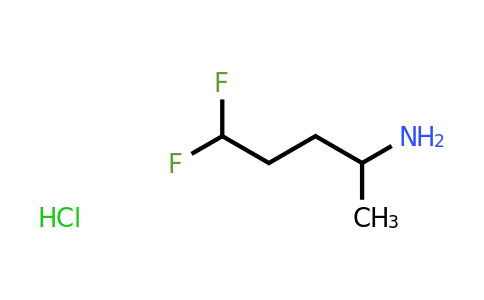 CAS 2060033-86-3 | 5,5-Difluoropentan-2-amine hydrochloride