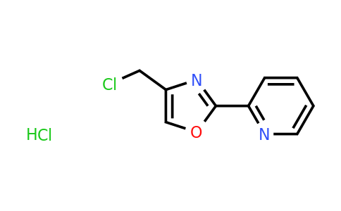 CAS 2060034-33-3 | 2-[4-(Chloromethyl)-1,3-oxazol-2-yl]pyridine hydrochloride