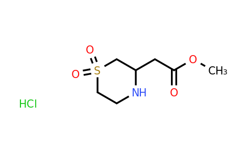 CAS 2060037-69-4 | Methyl 2-(1,1-dioxo-1lambda6-thiomorpholin-3-yl)acetate hydrochloride