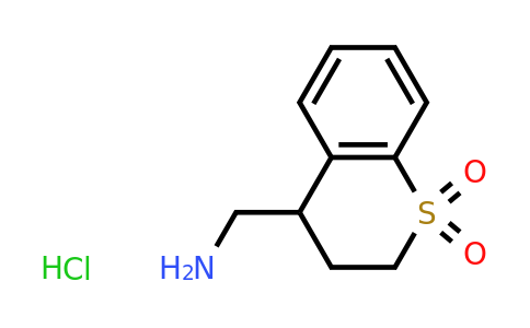 CAS 2060037-87-6 | 4-(Aminomethyl)-3,4-dihydro-2H-1lambda6-benzothiopyran-1,1-dione hydrochloride