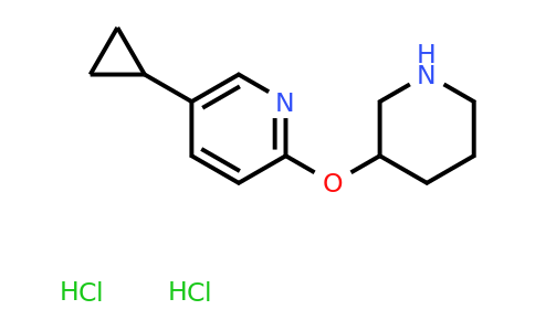 CAS 2060041-05-4 | 5-Cyclopropyl-2-(piperidin-3-yloxy)pyridine dihydrochloride
