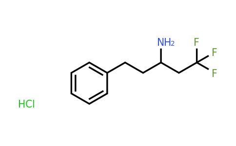 CAS 2060041-18-9 | 1,1,1-Trifluoro-5-phenylpentan-3-amine hydrochloride