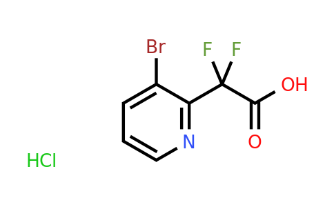 CAS 2060043-22-1 | 2-(3-Bromopyridin-2-yl)-2,2-difluoroacetic acid hydrochloride