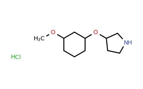 CAS 2060043-42-5 | 3-[(3-Methoxycyclohexyl)oxy]pyrrolidine hydrochloride