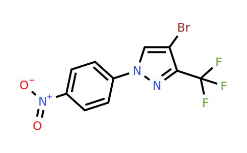 CAS 2060061-92-7 | 4-Bromo-1-(4-nitrophenyl)-3-(trifluoromethyl)-1H-pyrazole