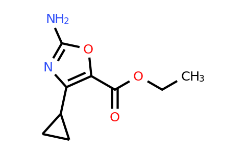 CAS 2060062-22-6 | Ethyl 2-amino-4-cyclopropyl-1,3-oxazole-5-carboxylate
