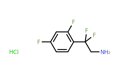 CAS 2060062-92-0 | 2-(2,4-Difluorophenyl)-2,2-difluoroethan-1-amine hydrochloride