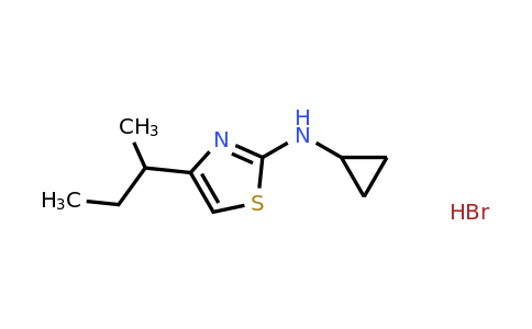 CAS 2060063-11-6 | 4-(Butan-2-yl)-N-cyclopropyl-1,3-thiazol-2-amine hydrobromide