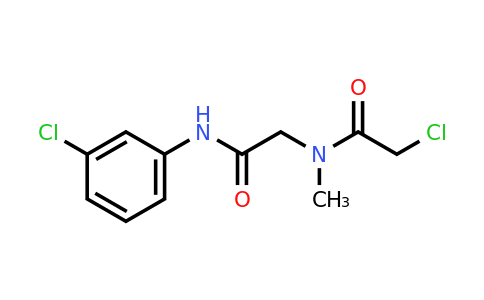 CAS 2060063-94-5 | 2-Chloro-N-{[(3-chlorophenyl)carbamoyl]methyl}-N-methylacetamide