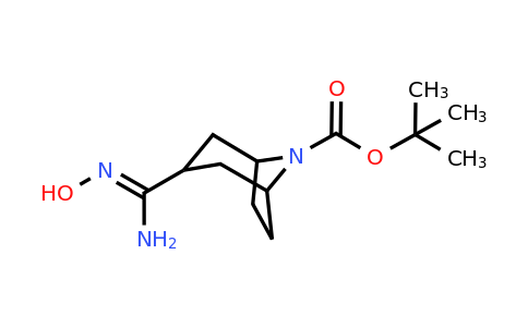 CAS 2060522-86-1 | tert-Butyl 3-[(Z)-N'-hydroxycarbamimidoyl]-8-azabicyclo[3.2.1]octane-8-carboxylate