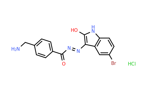 CAS 2060523-50-2 | 4-(Aminomethyl)-N'-[(3Z)-5-Bromo-2-Oxo-2,3-Dihydro-1H-Indol-3-Ylidene]Benzohydrazide Hydrochloride