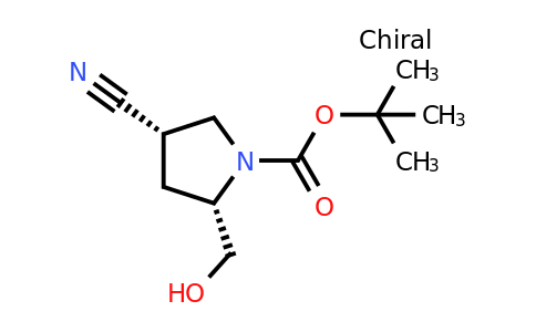 CAS 2061888-00-2 | tert-butyl (2S,4S)-4-cyano-2-(hydroxymethyl)pyrrolidine-1-carboxylate