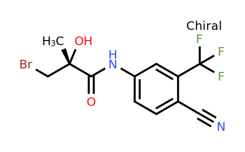 CAS 206193-17-1 | (R)-3-Bromo-N-(4-cyano-3-(trifluoromethyl)phenyl)-2-hydroxy-2-methylpropanamide