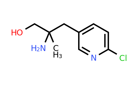 CAS 2061940-81-4 | 2-amino-3-(6-chloro-3-pyridyl)-2-methyl-propan-1-ol