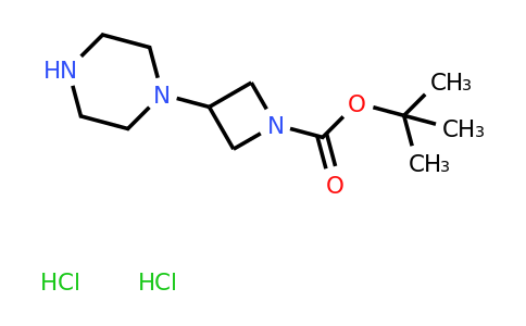 CAS 2061980-49-0 | tert-Butyl 3-(piperazin-1-yl)azetidine-1-carboxylate dihydrochloride