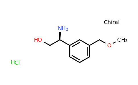 CAS 2061996-45-8 | (S)-2-Amino-2-(3-(methoxymethyl)phenyl)ethanol hydrochloride