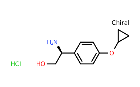 CAS 2061996-92-5 | (S)-2-Amino-2-(4-cyclopropoxyphenyl)ethanol hydrochloride