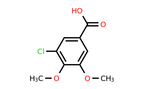 CAS 20624-87-7 | 3-Chloro-4,5-dimethoxybenzoic acid