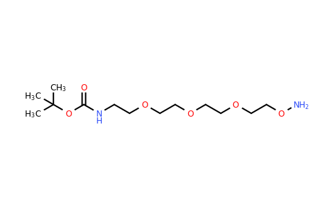 CAS 2062663-65-2 | AMinooxy-peg3-nh-boc