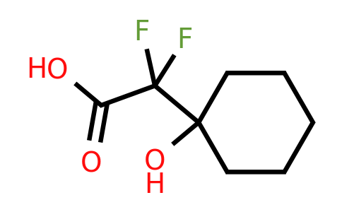 CAS 206346-77-2 | 2,2-difluoro-2-(1-hydroxycyclohexyl)acetic acid