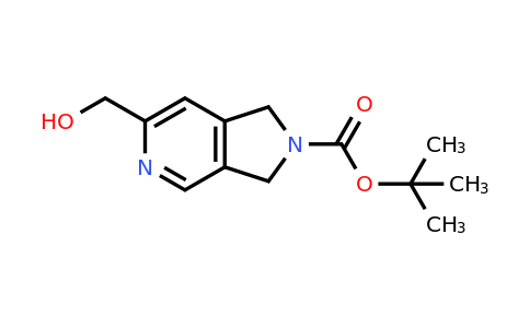 CAS 2065165-84-4 | tert-butyl 6-(hydroxymethyl)-1,3-dihydropyrrolo[3,4-c]pyridine-2-carboxylate
