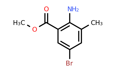 CAS 206548-14-3 | 2-Amino-5-bromo-3-methyl-benzoic acid methyl ester