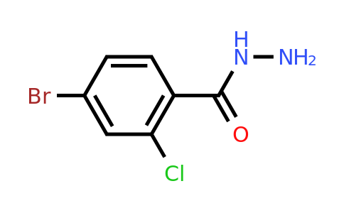 CAS 206559-39-9 | 4-Bromo-2-chlorobenzohydrazide
