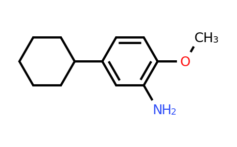 CAS 206559-52-6 | 5-Cyclohexyl-2-methoxyaniline