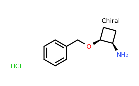 CAS 206751-83-9 | (1R,2S)-2-(benzyloxy)cyclobutan-1-amine hydrochloride