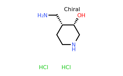 CAS 2068137-89-1 | cis-4-(aminomethyl)piperidin-3-ol dihydrochloride