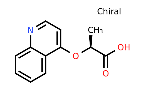 CAS 2068138-06-5 | (S)-2-(quinolin-4-yloxy)propanoic acid