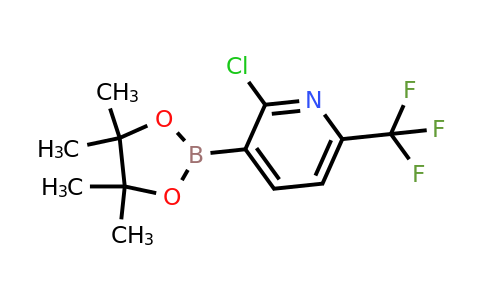CAS 2068737-11-9 | 2-Chloro-3-(4,4,5,5-tetramethyl-1,3,2-dioxaborolan-2-YL)-6-(trifluoromethyl)pyridine
