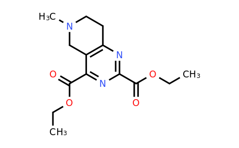 CAS 2069184-18-3 | 2,4-diethyl 6-methyl-5H,6H,7H,8H-pyrido[4,3-d]pyrimidine-2,4-dicarboxylate