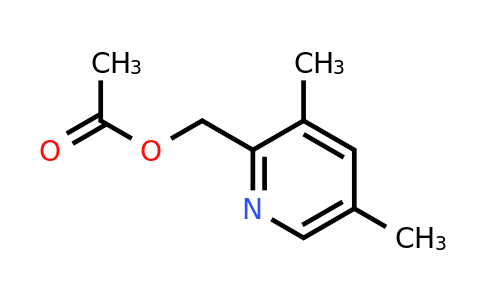 CAS 206990-64-9 | (3,5-Dimethylpyridin-2-yl)methyl acetate