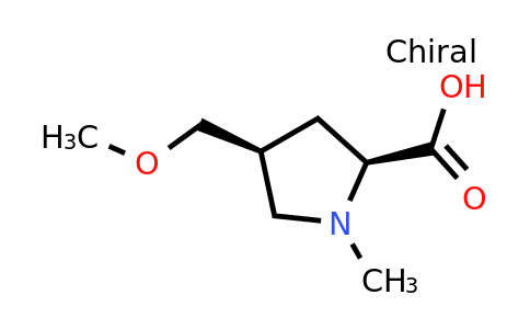 CAS 2070009-53-7 | (2S,4S)-4-(methoxymethyl)-1-methylpyrrolidine-2-carboxylic acid