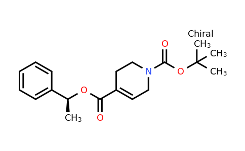 CAS 2070009-65-1 | (S)-1-tert-Butyl 4-(1-phenylethyl) 5,6-dihydropyridine-1,4(2H)-dicarboxylate