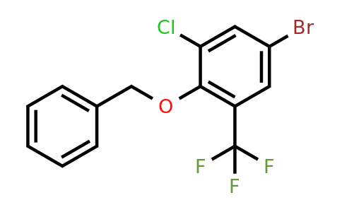 CAS 2070896-27-2 | 1-(Benzyloxy)-4-bromo--6-chloro-2-(trifluoromethyl)benzene