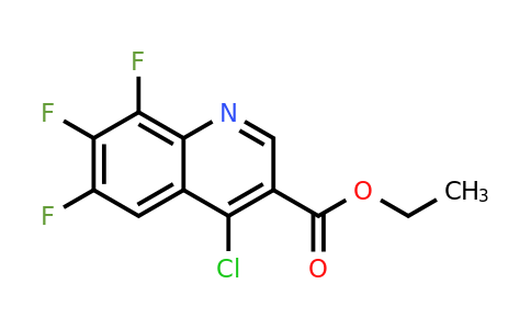 CAS 207231-24-1 | Ethyl 4-chloro-6,7,8-trifluoroquinoline-3-carboxylate